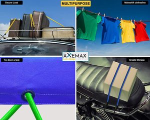 Dây Bungee Các Loại Kẹp Bẫy Hạng Nặng, Dây Dù, Dây Buộc Búi Và Lưới Chở Hàng Có Móc Nặng - Product Image 6