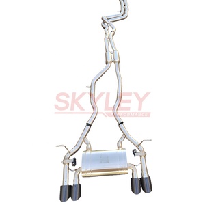 <span class=keywords><strong>Bmw</strong></span> M2c için Tuning Valvetronic Catback/m2 rekabet <span class=keywords><strong>F87</strong></span> 3.0t 2018-2023 paslanmaz eşit uzunluk egzoz orta boru egzoz sistemi