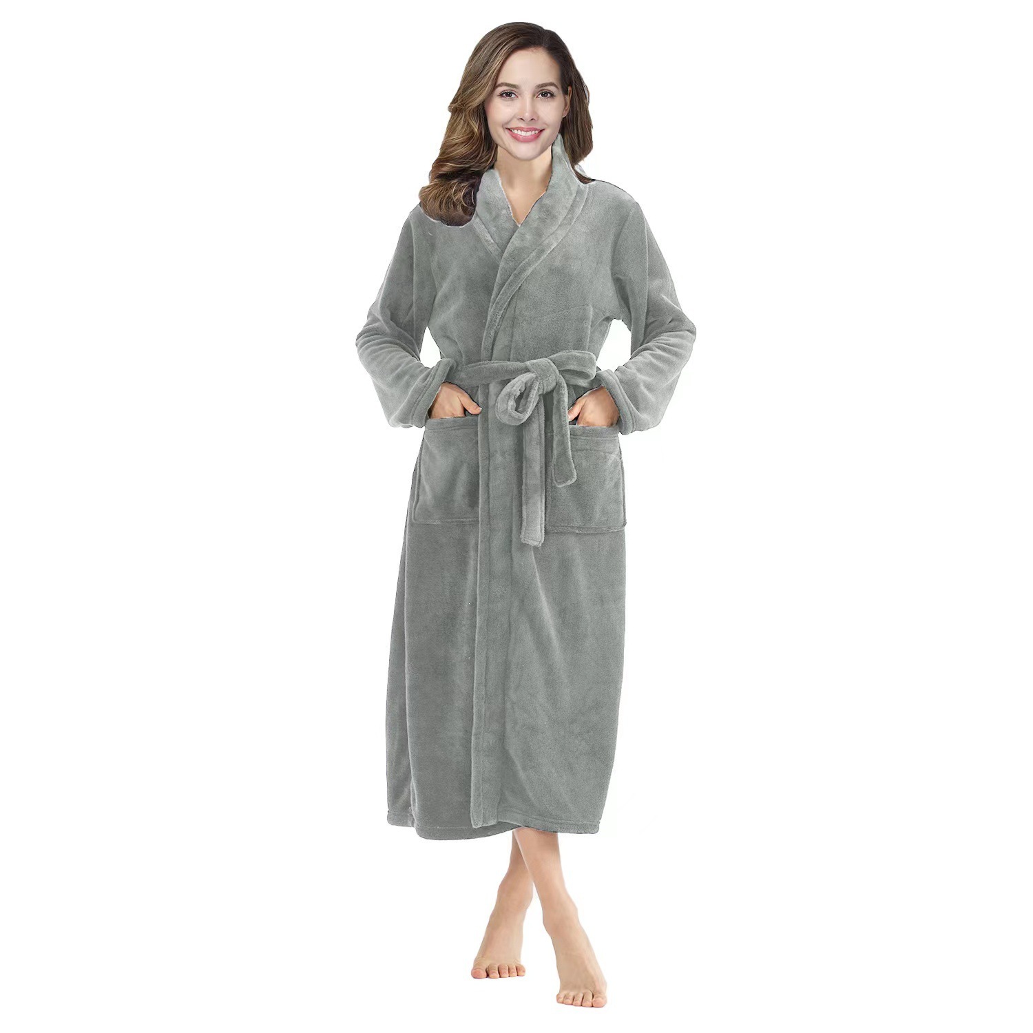 Revers femme gris