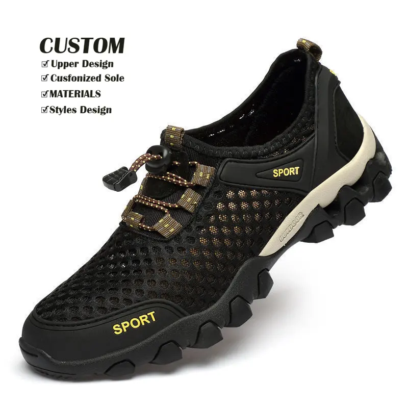 Chaussures de randonnée d'été Sports d'extérieur Chaussures de randonnée Hommes et femmes Casual Breathable Large Size Wear Chaussures pour hommes