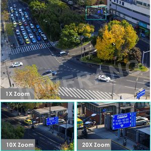 4K 8MP PTZ POE 20X镜头自动跟踪闭路电视系统网络PTZ安全摄像机 - Product Image 6