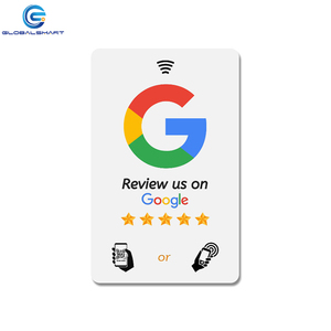 Tarjeta de revisión de Google NFC programable con código QR para redes sociales facebook Instagram Whatsapp Linkedin - Product Image 5