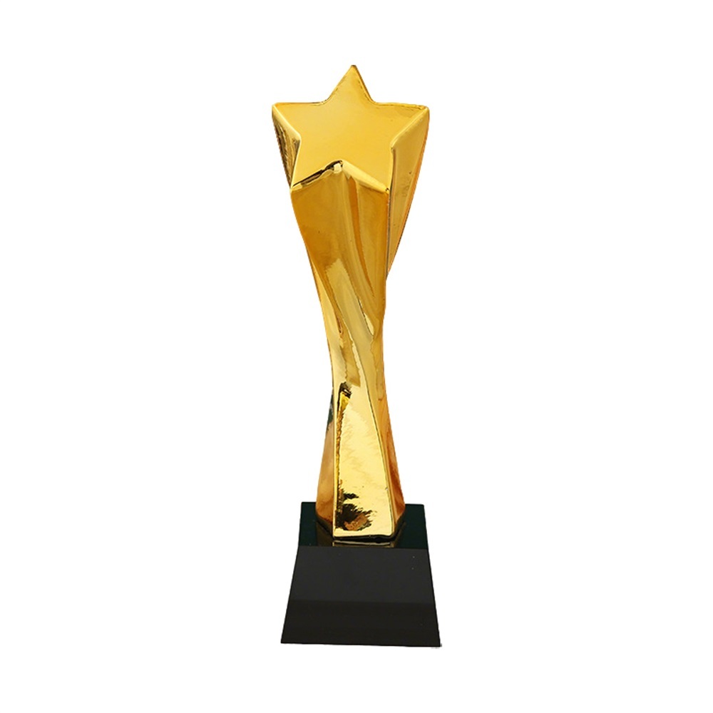 Trophée en résine personnalisé en gros avec logo personnalisé