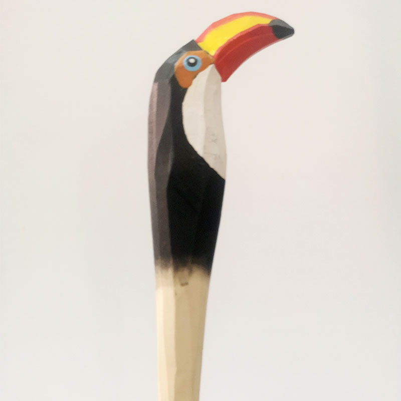 Big-billed bird-diamond head