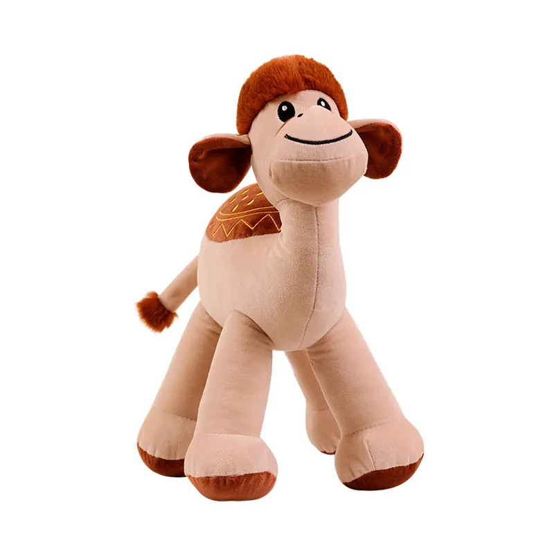 Cartoon simulation camel plush toy camel stuffed animal