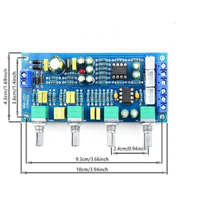 <strong>Control</strong> Board <strong>Amplifier</strong> Preamp Module, Single Power Supply Version, Glass Fiber, Blue LED Display - Product Image 3