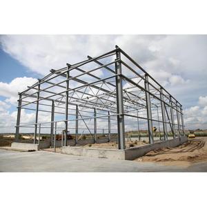 Construcción de estructuras costeras prefabricadas, económico, almacén, estructura ligera de acero con diseño - Product Image 1