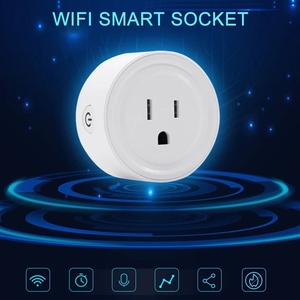 Умная розетка с Wi-Fi, телефонный переключатель, таймер, розетка с голосовым управлением, американская Регулируемая розетка питания 10 А, 110-125 в - Product Image 2
