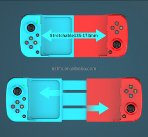Per il controller mobile PU BG gamepad IOS android controller di gioco wireless BT allungabile gamepad mobile controller di gioco - Product Image 3