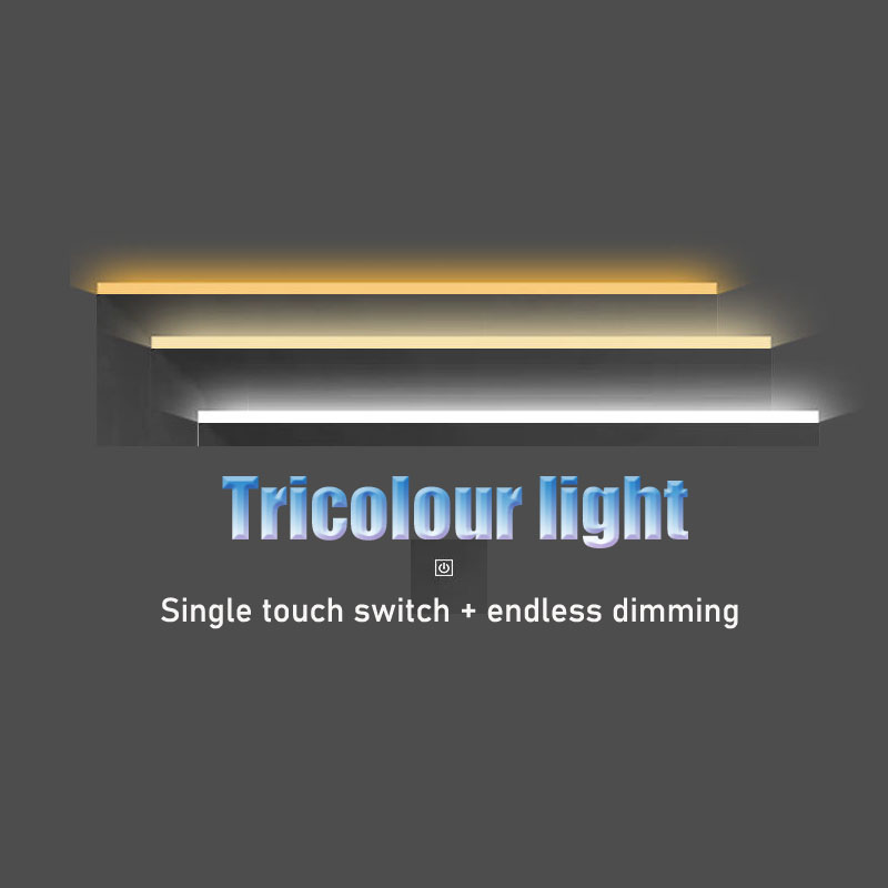 Tri - color light + endless dimming