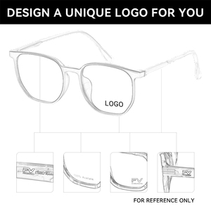 Thời trang ánh sáng sang trọng trong suốt kết cấu tùy chỉnh Acetate khung quang học với bền bản lề - Product Image 4