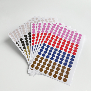 Venta al por mayor autoadhesivo punto círculo pegatina círculo codificación etiquetas de colores punto pegatinas - Product Image 4