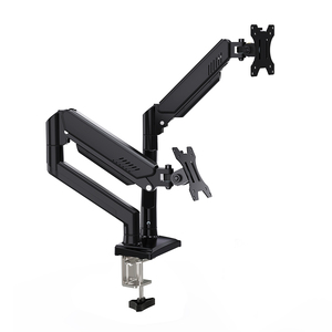 13 ''-34'' ขาตั้งจอ LCD แบบคู่จอคอมพิวเตอร์หลายจอภาพขาตั้งจอแก๊สสปริง - Product Image 1