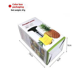 Fabrika doğrudan plastik sebze ve ananas soyucu makinesi tart dilimleme kesici - Product Image 4
