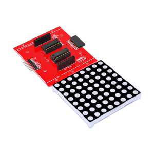 Okystar OEM/ODM 74 HC595 Punktmatrix-LED 8*8-Display-Treiber modul Rotes LED-Display-Kit