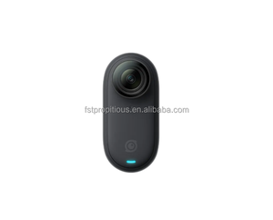 Gece yarısı siyah Insta360 GO 3 GO3 4K eylem kamera FlowState stabilizasyon 4m su geçirmez küçük spor Vlog kamera extreme pro - Product Image 2
