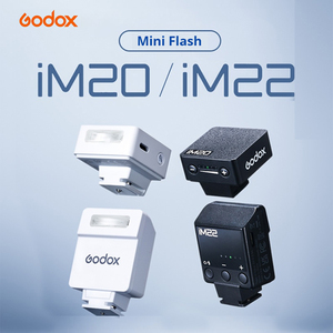 Godox IM20 IM22 IFlash Mini Manual <strong>Camera</strong> <strong>Flash</strong> for Various <strong>Camera</strong> Models 5 Output Levels of Power Universal Hot Shoe Mount - Product Image 2