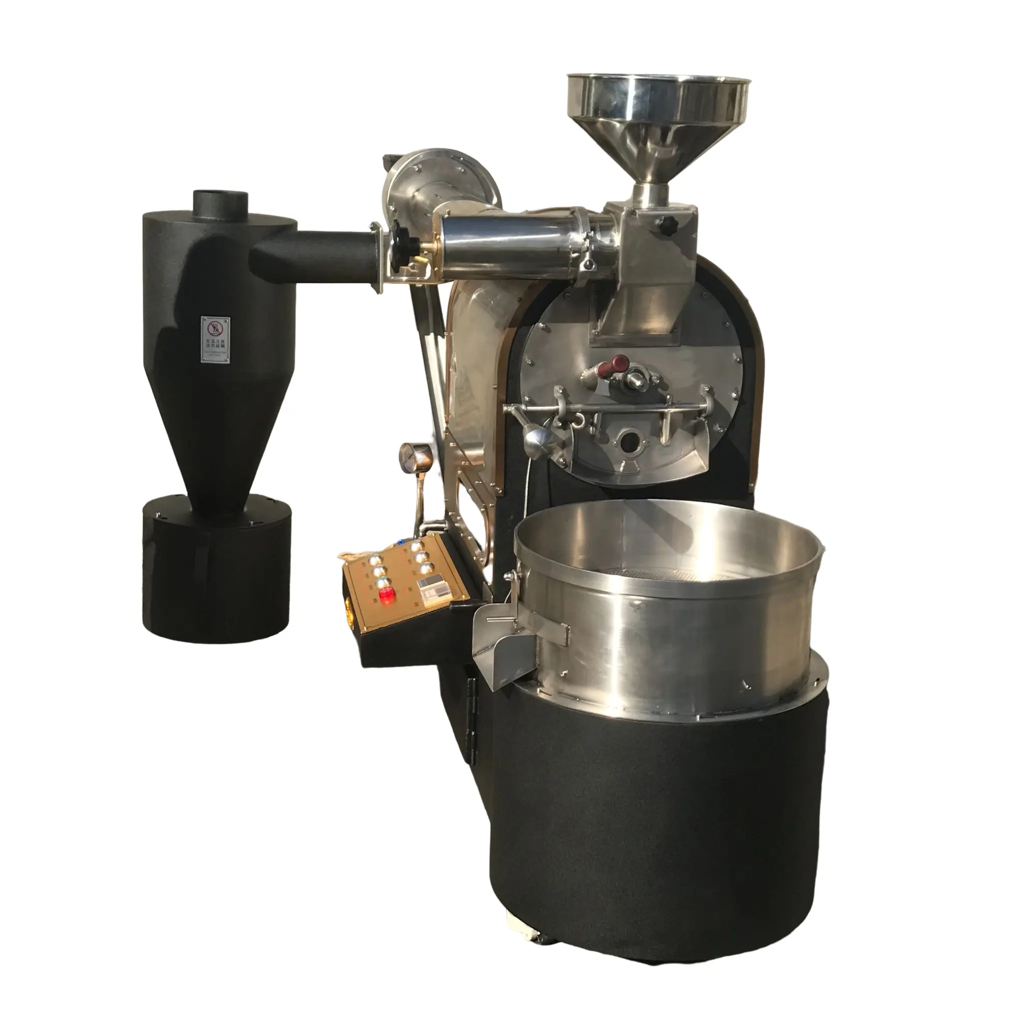 Tambour en acier inoxydable de haute qualité 3kg torréfacteur de café à gaz torréfacteur de café commercial