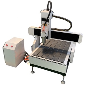 Mini enrutador CNC de escritorio 6090 para carpintería, cubierta antipolvo casera, eje giratorio Richauto DSP A11 NC Studio Mach3, sistema de Control - Product Image 1
