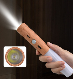 Lâmpada de parede inteligente com <span class=keywords><strong>sensor</strong></span> humano, luz noturna de carregamento sem fio, lanterna magnética para armário e cabeceira, corredor