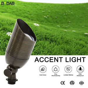 RAL-8101s-bbr solid brass điện áp thấp <span class=keywords><strong>Led</strong></span> MR16 đèn IP65 cảnh quan ánh sáng tại chỗ cho ngoài trời trang trí - Product Image 4