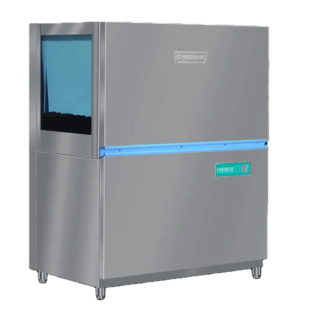 Máquina de lavar louça comercial profissional integrada com sistema de recuperação de calor (R)