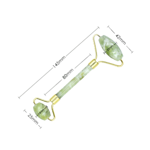 Mặc cả Blitz ngọc bích tự nhiên Con lăn Massager gua SHA ngọc bích đá mặt và cơ thể/ngực/cổ vẻ đẹp chăm sóc da hộp công cụ - Product Image 5