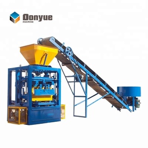 QT 4-24 lista de precios de máquina de ladrillo de hormigón semiautomática y máquina de fabricación de bloques - Product Image 3