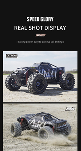 Ultima auto KF10 di grandi dimensioni 2.4GHZ 1/10 4x4 a quattro ruote RC auto giocattolo fuoristrada ad alta velocità giocattoli telecomandati