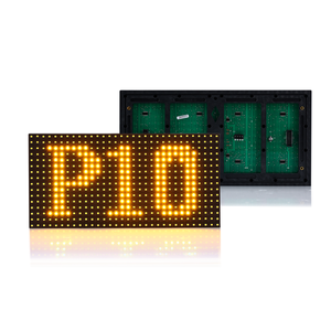 Profession elle P10 SMD Single Yellow Farbe LED Banner Bildschirm Nachricht Borad Programmier barer Text Moving Display Modul - Product Image 5