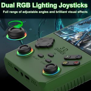 ドロップシッピングレトロミニR36S V40 MAXオープンソースハンドヘルドゲームプレーヤーアップグレードバージョンHD IPSゲームボーイPSPビデオゲームコンソール