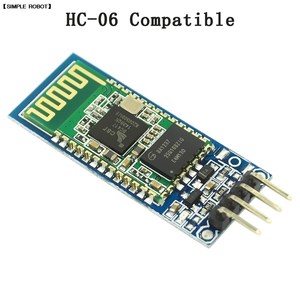 HC-05 HC 05 hc-06 HC 06 RF Wireless per ricetrasmettitore Bluetooth modulo Slave RS232 / TTL a UART convertitore e adattatore per arduino
