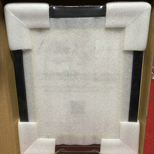 Handmade Simple Rectangular Wall Picture <strong>Frame</strong> Customized Wood Alloy Logo Decorative Cardboard Photo <strong>Frame</strong> Guangdong China - Product Image 4