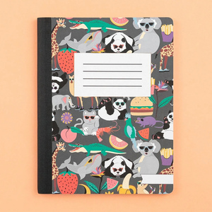 Cuaderno de notas con Logo personalizado A5 A6, cuaderno de escritura, escritura y composición de estudiantes