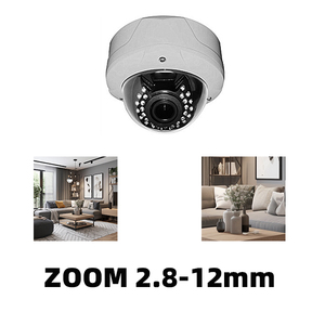 กล้องโดม8MP POE 4K 5MP HD IP IR ซูมอัตโนมัติออโต้โฟกัส2.8 ~ 12มม. ในร่ม IR-CUT กลางคืนกล้อง CCTV กันน้ำ - Product Image 3