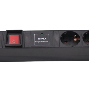 Germany Type 6 Way 1u <strong>Center</strong> Germany Rack Mount Power Distribution Box 19 Inch Pdu with Switch - Product Image 3