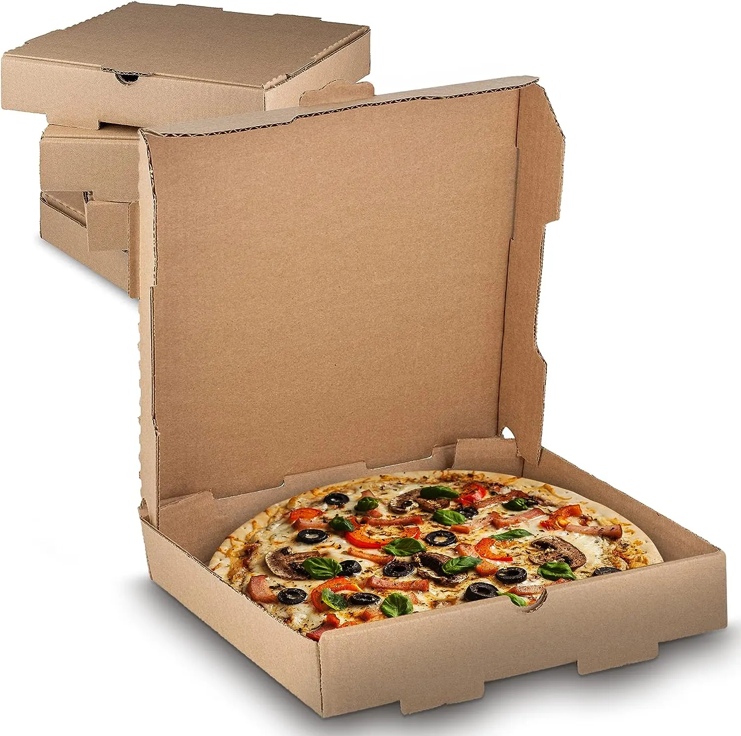 wholesale custom carton printed pizza boxes packing. pizza storage box pizza carton boxes with logo