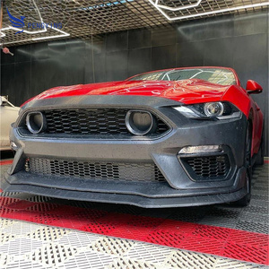 2018-2023フォードマスタングマッハ1スタイルフロントバンパーハンドリングパッケージリップ用 - Product Image 2