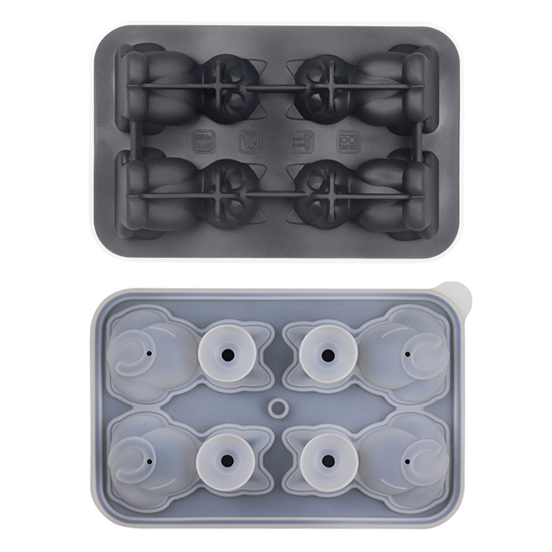 Cat Ice Tray-Black