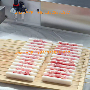 新型电动烤肉串鸡肉沙瓦玛制造机/烤肉串制造机 - Product Image 2