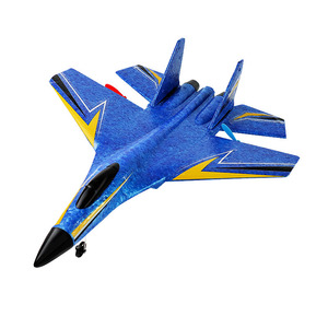 ホット販売キッズジェットプレーンギフトリモートコントロールグライダーラジオプレーンフライングスピードフォームLedグライダーRc飛行機のおもちゃ - Product Image 1