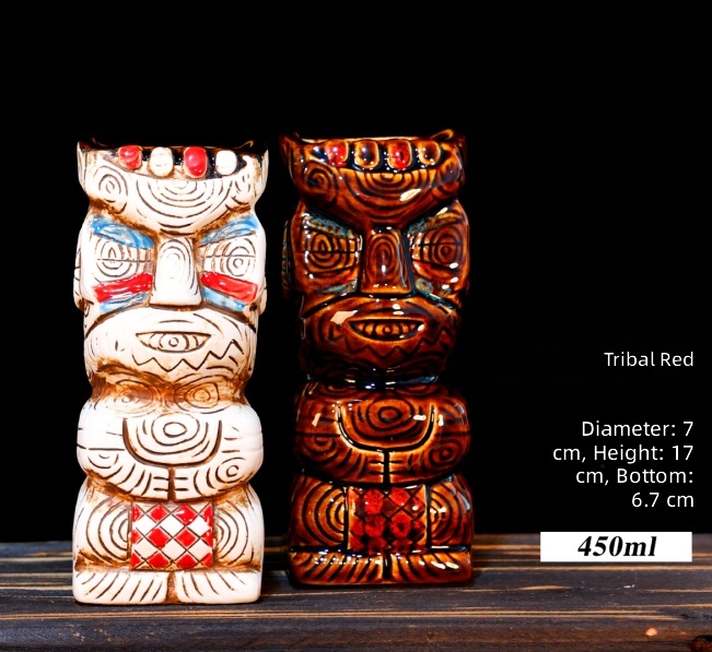 Tribal - blanc/marron