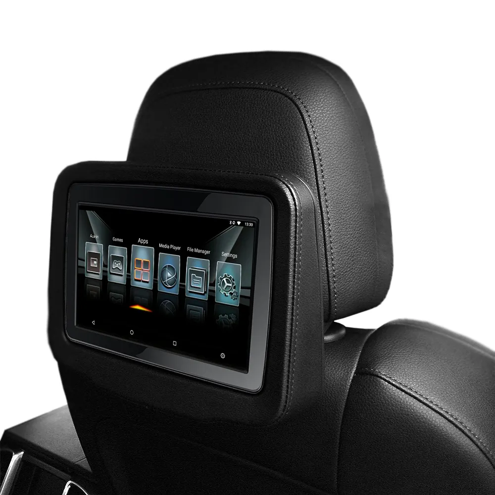 10 ''FHD اللوحي ل سيارة مقعد اللمس شاشة 8 بوصة الروبوت سيارة راصد مسند الرأس ODM عرض LTE 4G سيم الروبوت قرص سيارة ستيريو