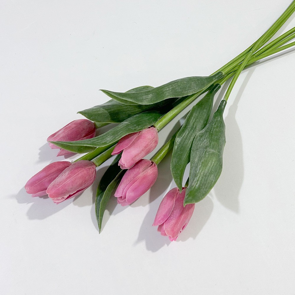 Tulipe en plastique PE - violet rosé