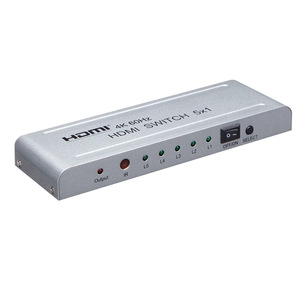 Conmutador HDMI 4K V2.0 5X1 con control remoto IR 4K x 2K @ 60Hz para DVD HDTV Xbox PS4 PS5 - Product Image 1