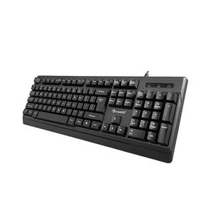 High Quality 104-<strong>Key</strong> USB Wired ABS Laptop <strong>Keyboard</strong> New Style Factory Outlet for Desktop <strong>Computer</strong> Office <strong>Use</strong> Made <strong>of</strong> Plastic - Product Image 1