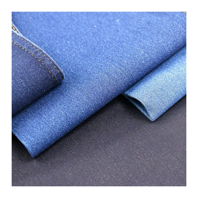 Tissu en denim stretch de haute qualité, tissu en denim tissé en tela brut pour jeans