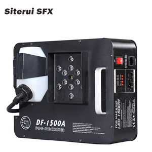 STR Professional Stage Effect 1500W LED 12*3W RGB Fog Smoke Machine for <strong>Music</strong> Show <strong>Party</strong> <strong>Dj</strong>