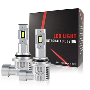Kompakt 9-16V Q12 9006 LED araba motosiklet lambası ampuller otomotiv farlar için 6000k renk kablosuz yedek kitleri - Product Image 6