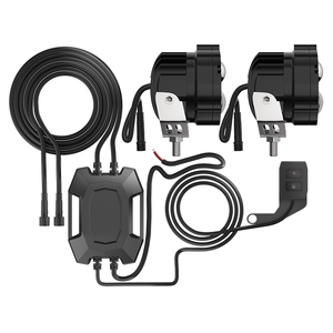 DXZ KIT 2LEDアンバーホワイトデュアルカラー補助オートバイLED駆動フォグライトスポットライトトラックATVに対応 - Product Image 5